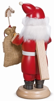 RauchKnacker® Weihnachtsmann m.Glocke u.Geschenkesack